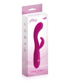 Vibromasseur rabbit Bess rose USB point G 10 programmes - CC531062
